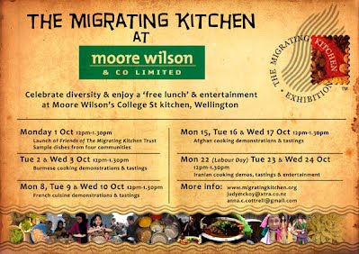 Migrating Kitchen at Moore Wilson's